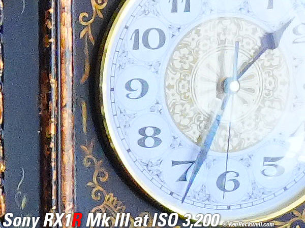 Sony RX1R Mk III High ISO sample image