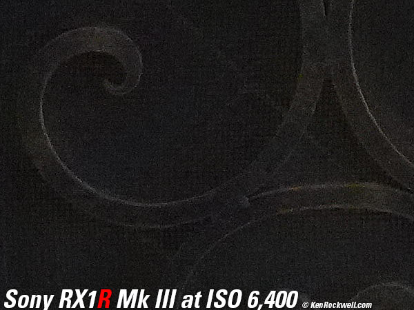 Sony RX1R Mk III High ISO sample image
