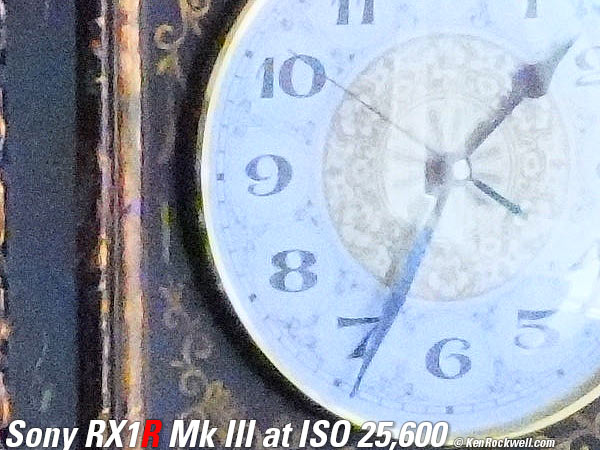 Sony RX1R Mk III High ISO sample image