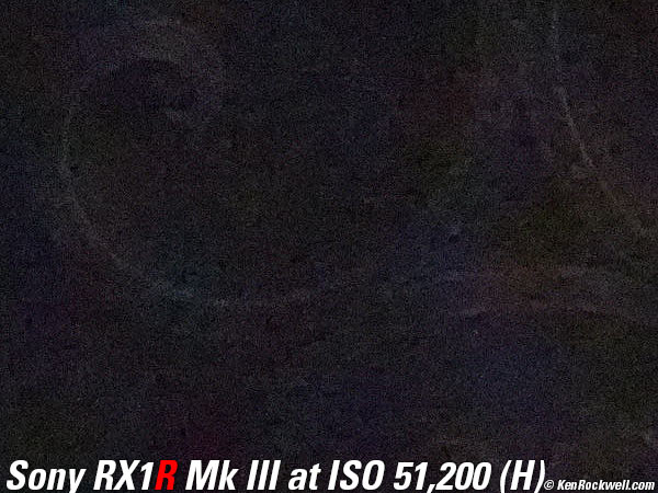 Sony RX1R Mk III High ISO sample image