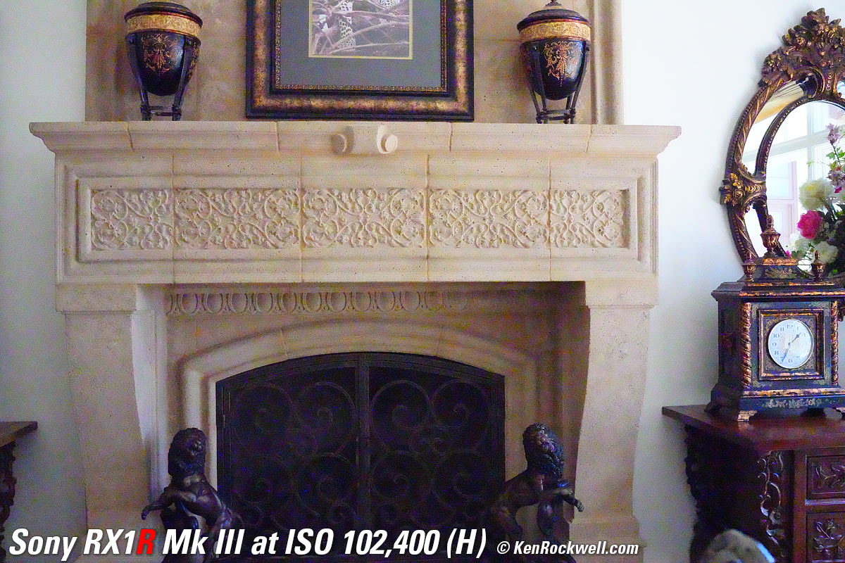 Sony RX1R Mk III High ISO sample image