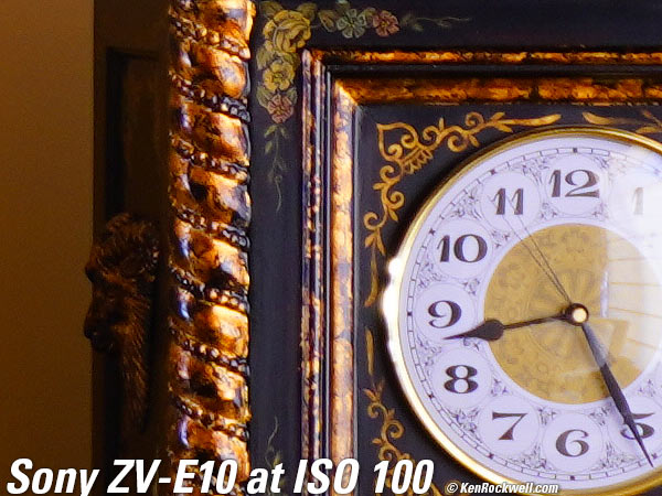 Sony ZV-E10 High ISO Performance Sample Image File