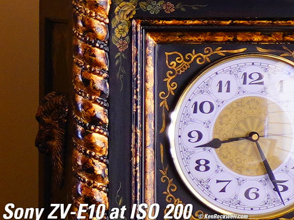 Sony ZV-E10 High ISO Performance Sample Image File