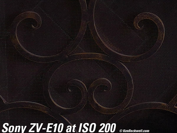 Sony ZV-E10 High ISO Performance Sample Image File