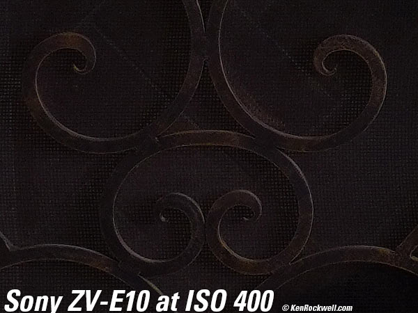 Sony ZV-E10 High ISO Performance Sample Image File