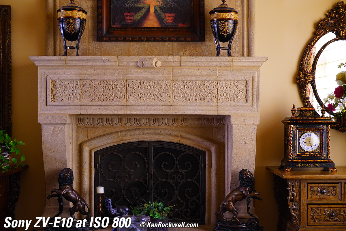 Sony ZV-E10 High ISO Performance Sample Image File