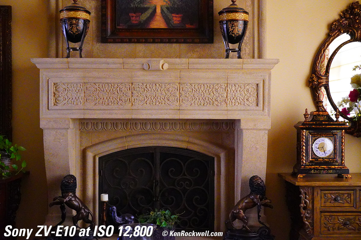 Sony ZV-E10 High ISO Performance Sample Image File