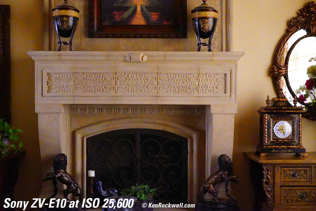 Sony ZV-E10 High ISO Performance Sample Image File