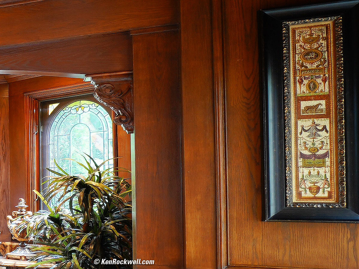 Fine Home Interior with  Coffered Ceilings
