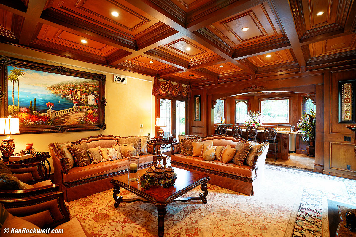 Fine Home with Coffered Ceilings