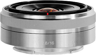 Sony 16mm f/2.8