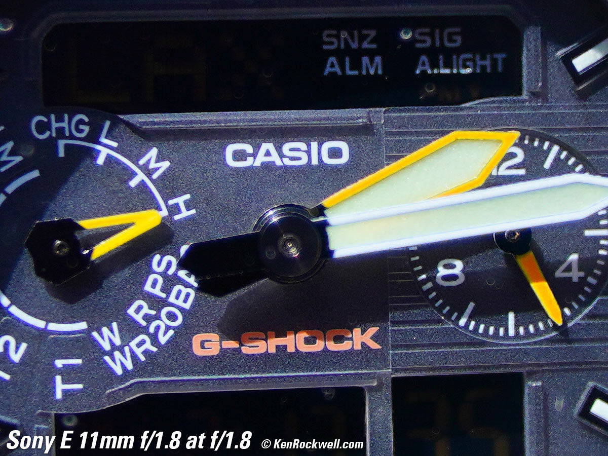 Sony E 11mm f/1.8 Macro performance sample image