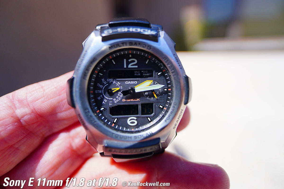 Sony E 11mm f/1.8 Macro performance sample image