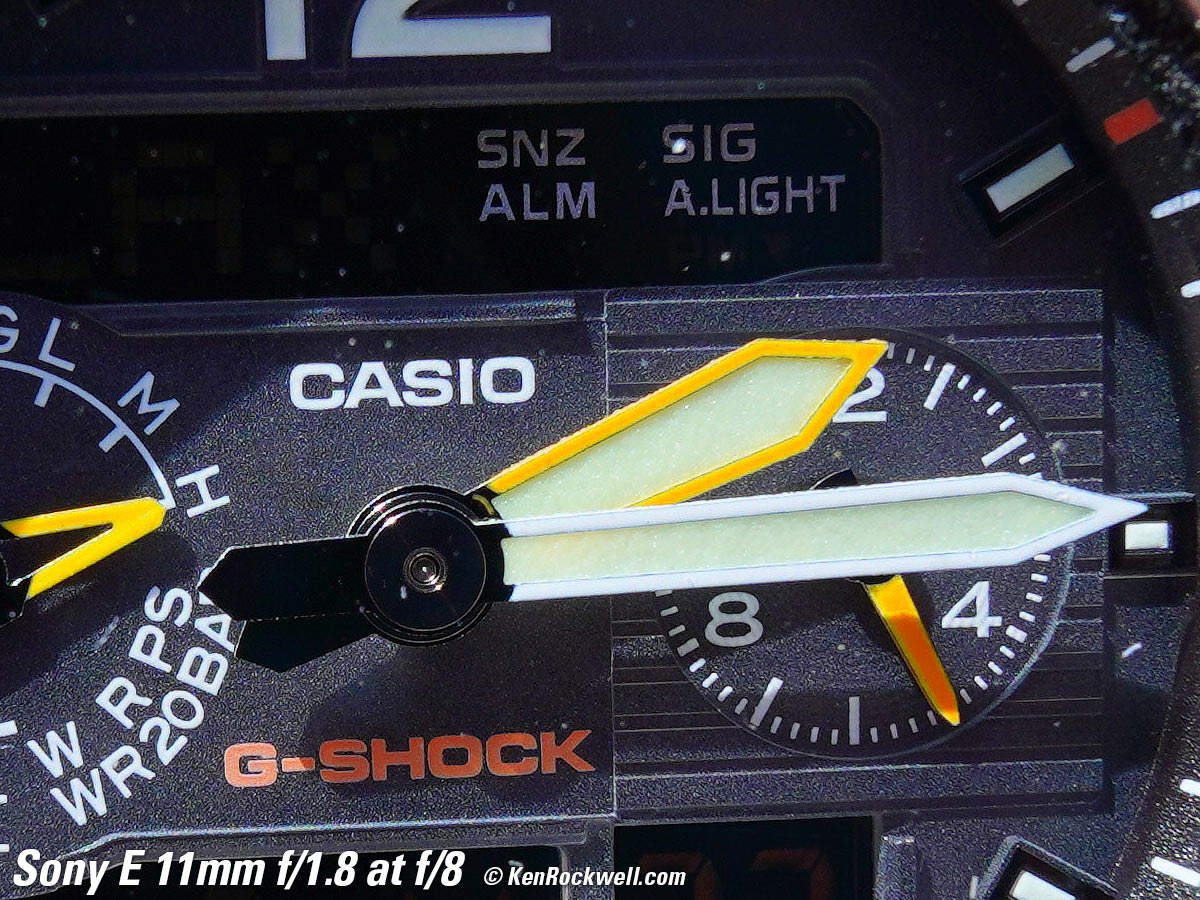 Sony E 11mm f/1.8 Macro performance sample image