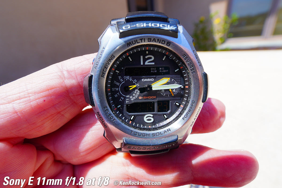 Sony E 11mm f/1.8 Macro performance sample image