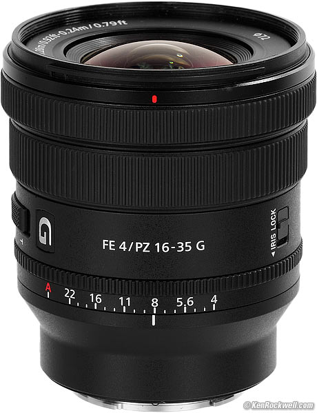 Sony FE 16-35mm f/4 G Power Zoom