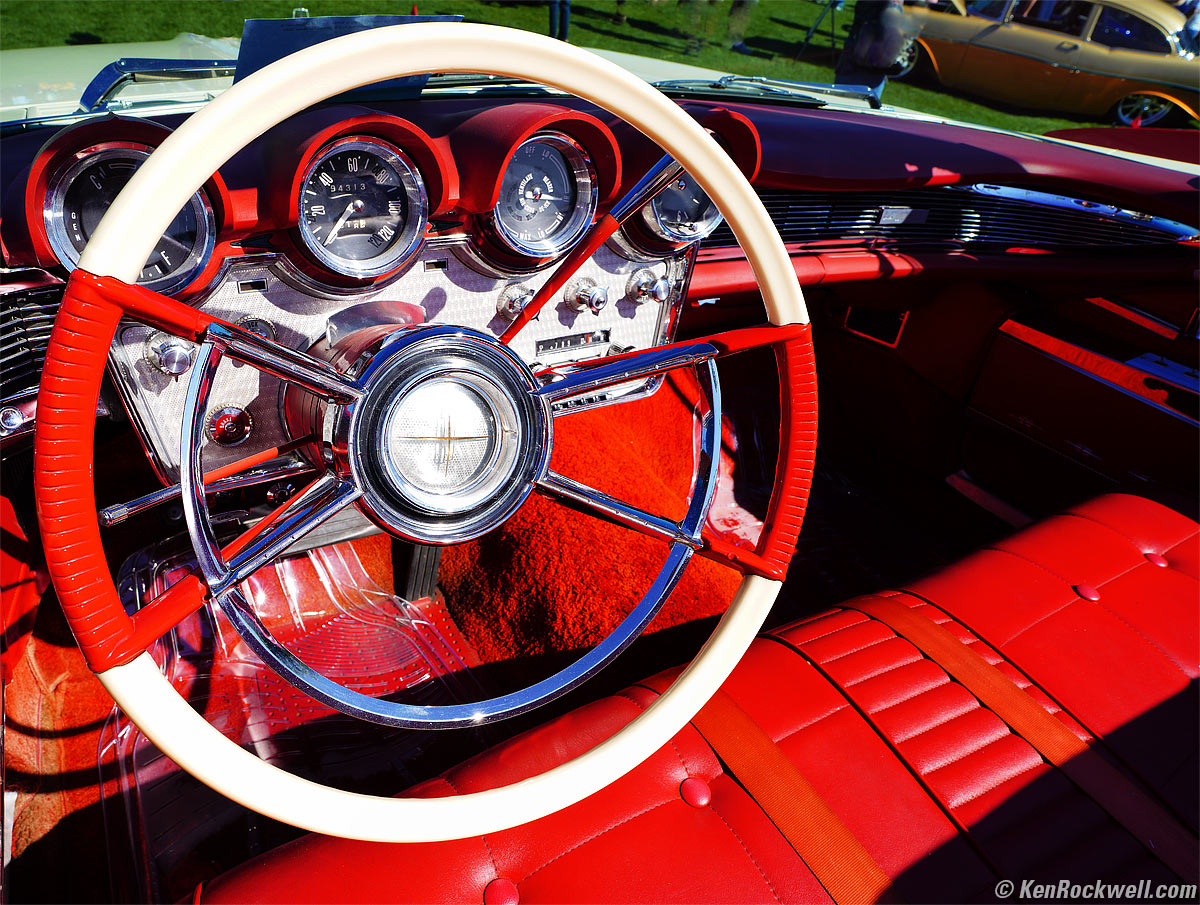 Lincoln Continental Mark V Red Interior