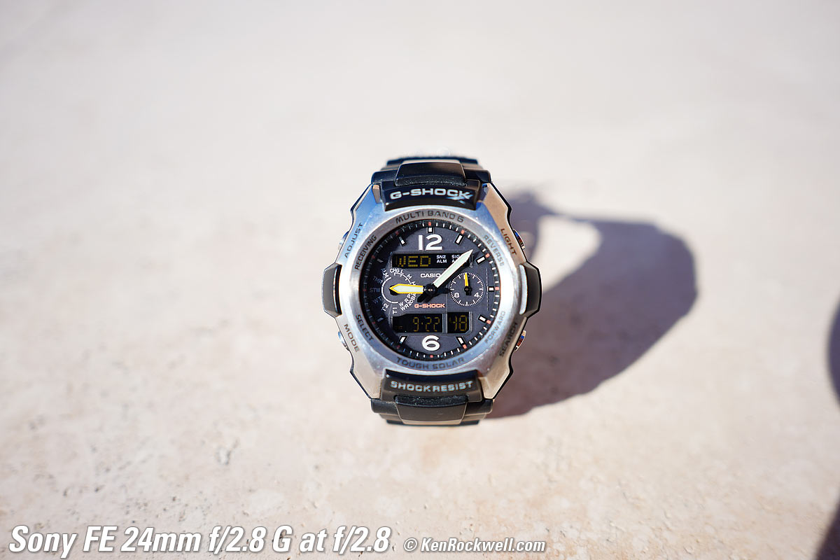 Sony FE 24mm f/2.8 G Macro Performance Sample File