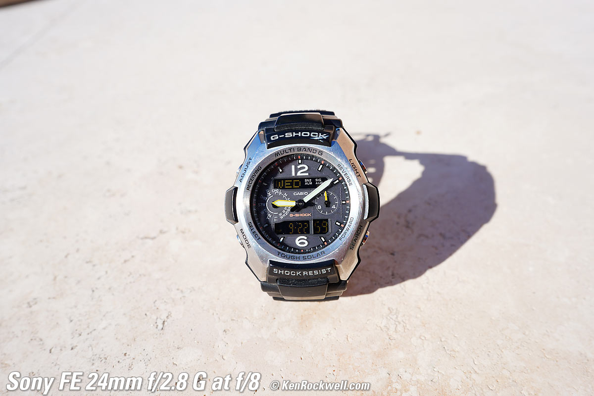 Sony FE 24mm f/2.8 G Macro Performance Sample File