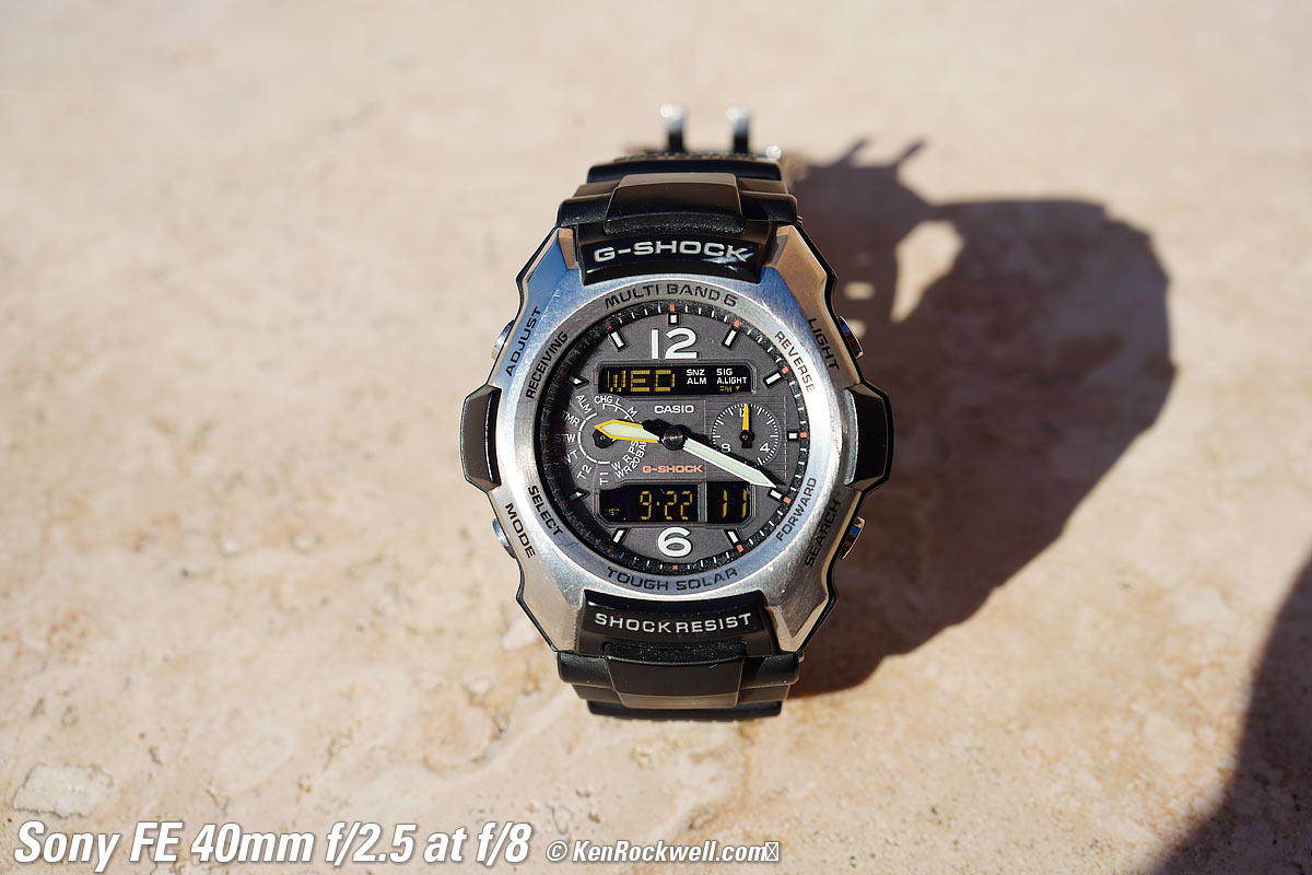 Sony FE 40mm f/2.5 G Macro Performance Sample File