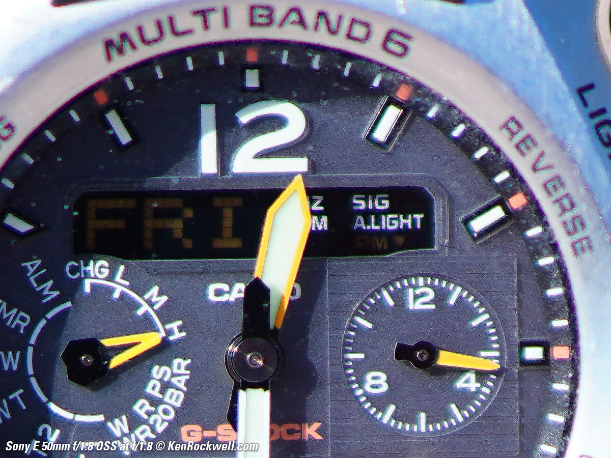 Sony 50mm f/1.8 OSS macro performance