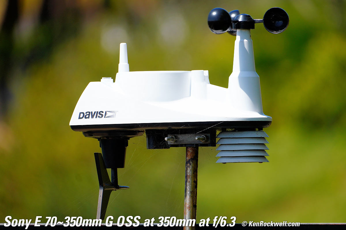 Sony E 70-350mm G OSS Bokeh