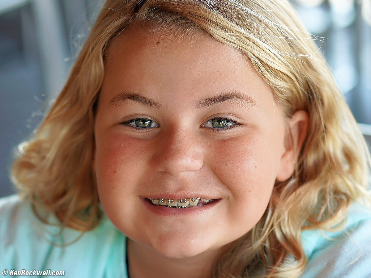 Katie at Lunch at Deemer's