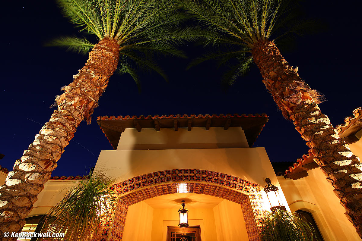 Fine Desert Home at Dusk