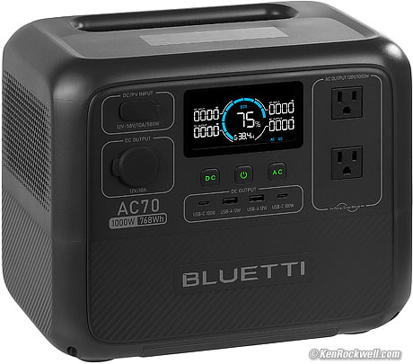 Bluetti AC70 Power Station