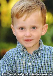 Scan from a cheap Print