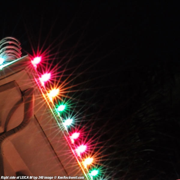 LEICA M typ 240 corner performance