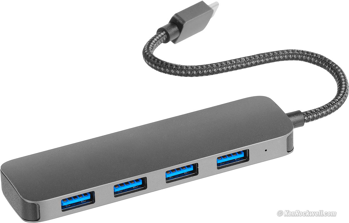 Uni USB-C to 4 USB-A hub