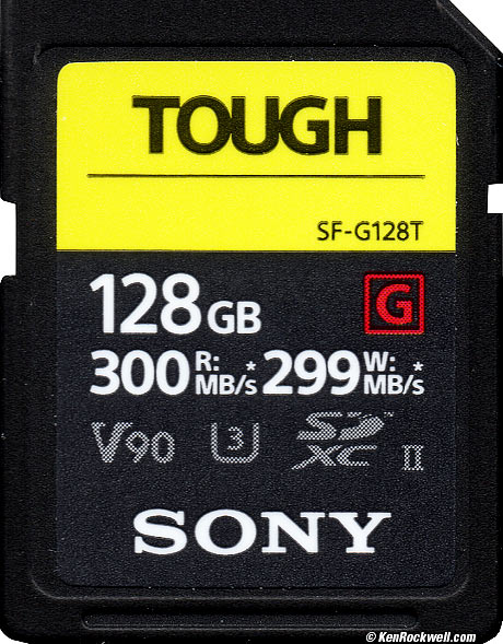 Sony Tough 128GB SD Card