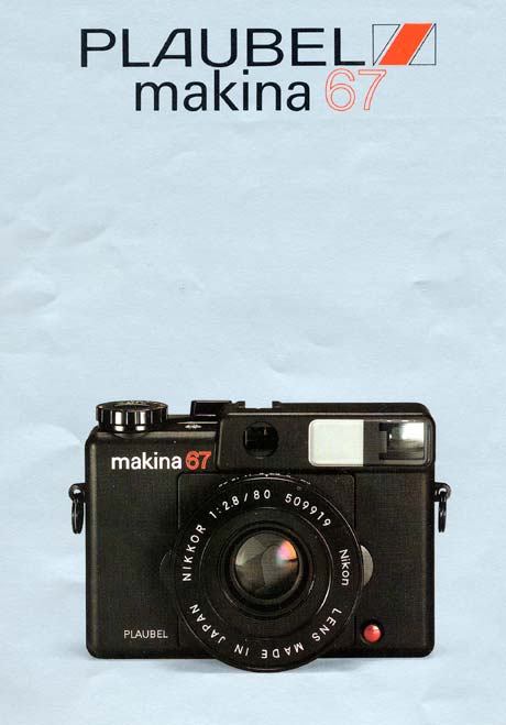 Plaubel brochure cover