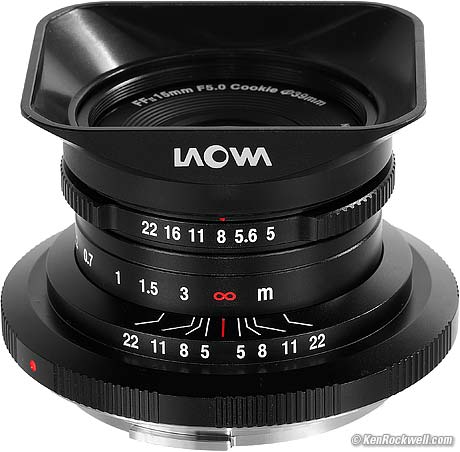 Laowa 15mm f/5 Cookie