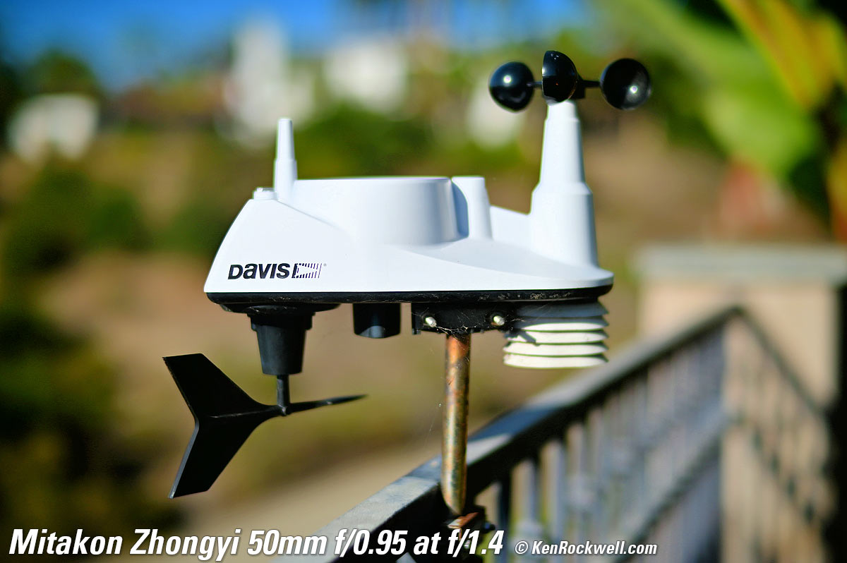 Mitakon 50mm f/0.95 Bokeh