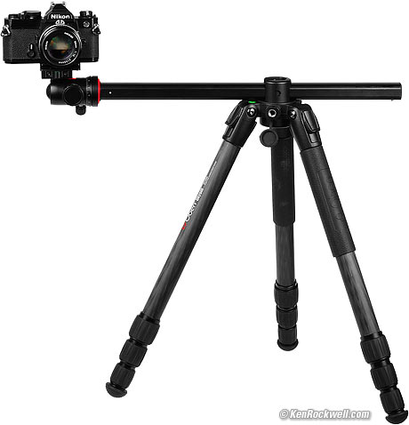 Oben CFT-6194L Lateral Carbon Fiber Tripod