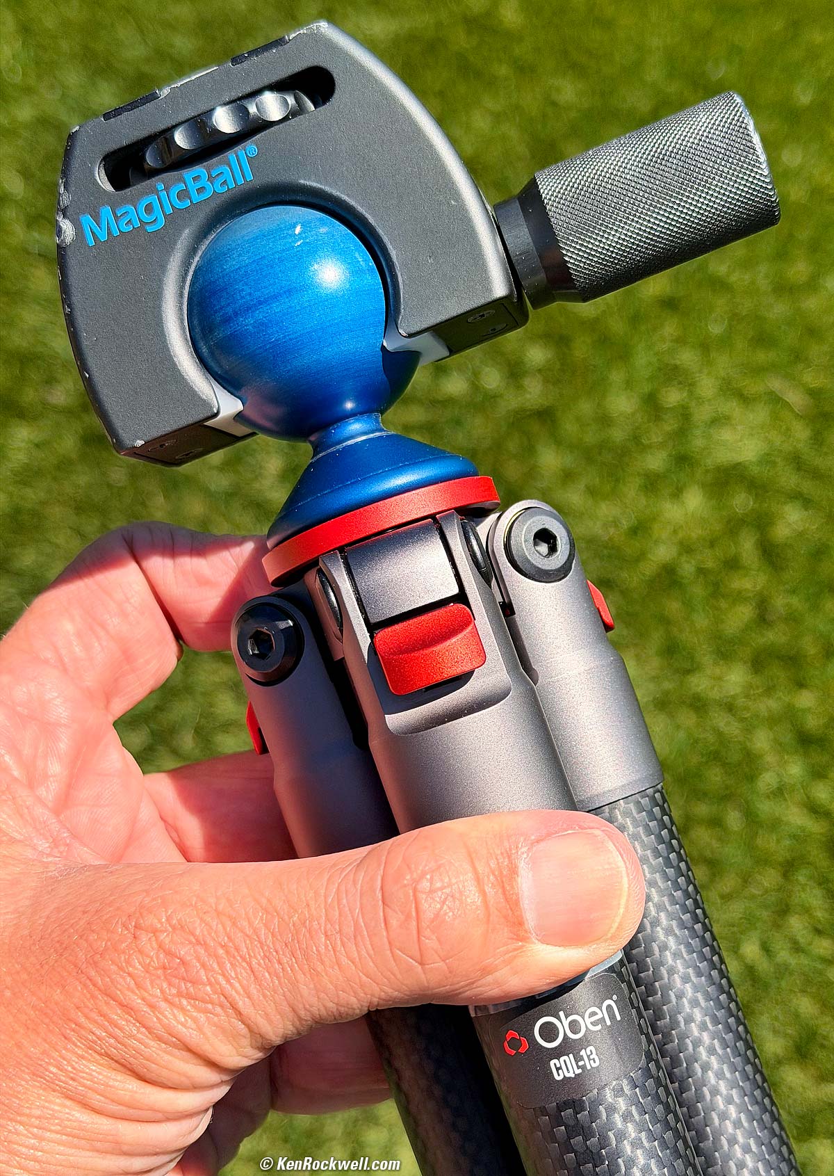 Oben CQL-13 and Novoflex Mini Magic Ball