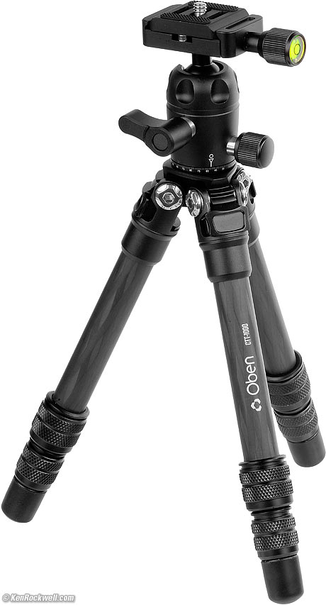 Oben CFT-6394 Carbon-Fiber Tripod