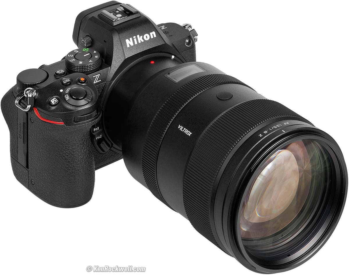 Viltrox 135mm f/1.8 LAB on Nikon Z5 II