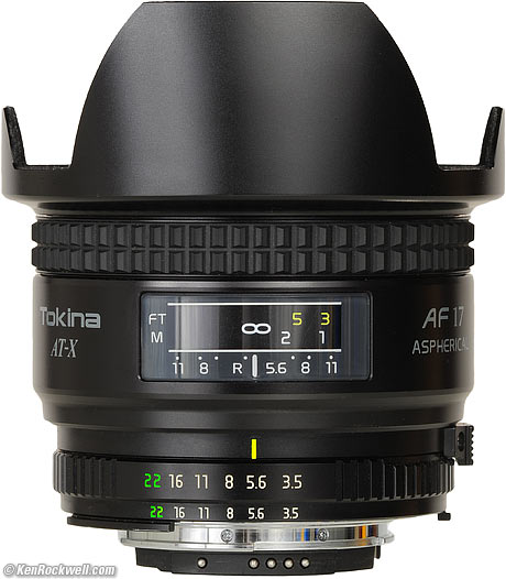 Tokina 17mm f/3.5