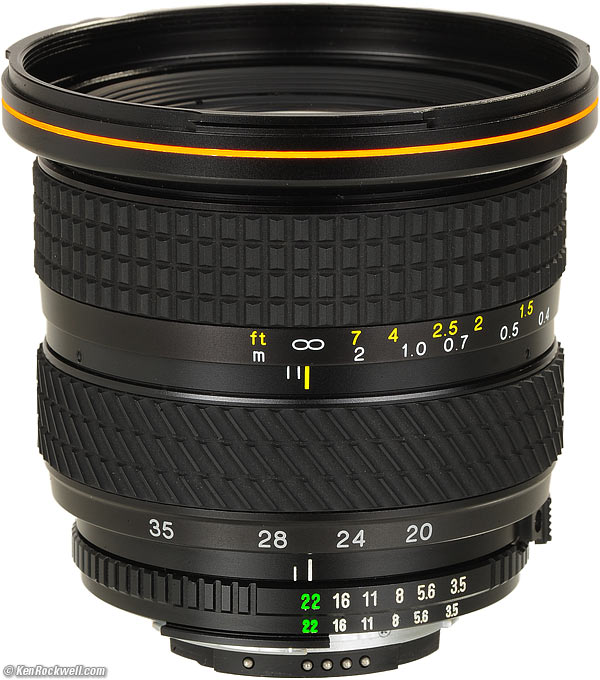 Tokina 20-35mm f/3.5-4.5 AT-X PRO