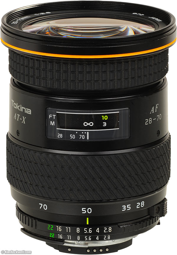Tokina AT-X 28-70mm f/2.8 AF