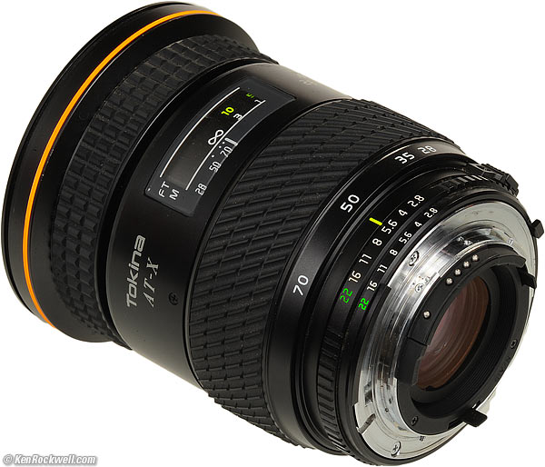 Tokina AT-X 28-70mm f/2.8 AF