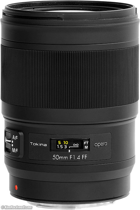 Tokina Opera 50mm f/1.4