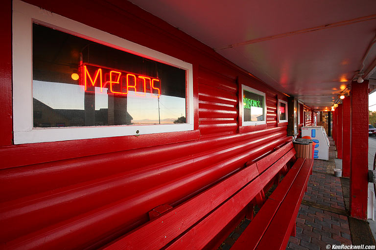 Market, Lee Vining, California.