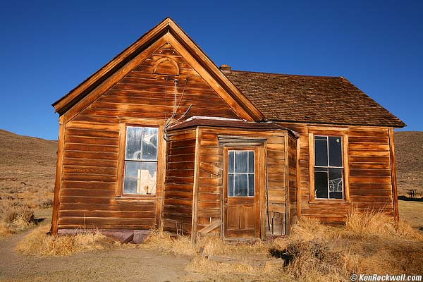 Lame shot of Bodie, California.