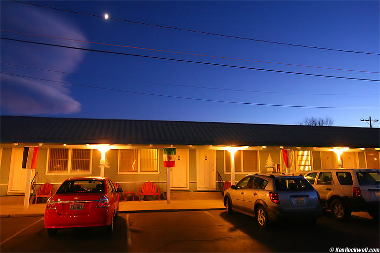 Redwood Motel, Bridgeport, California.