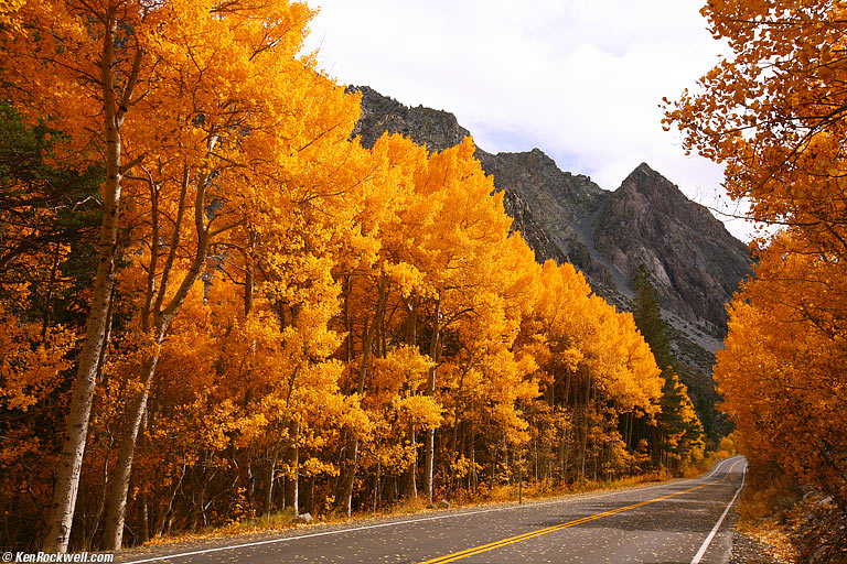 June Lake Loop, Eastern Sierra, California.