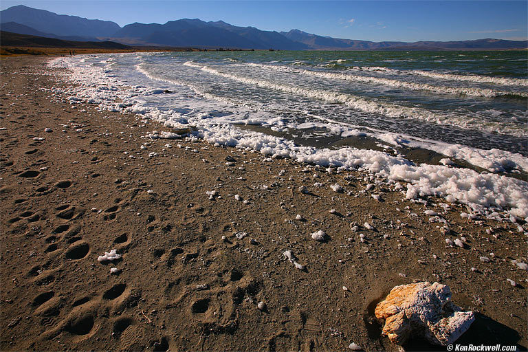 Heavy Surf, Mono Lake, California.